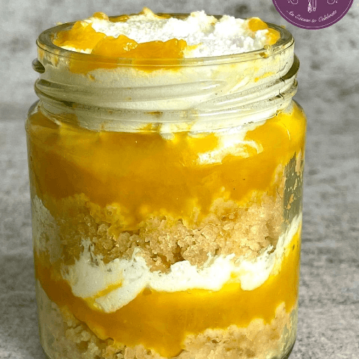 Mango Dessert jar