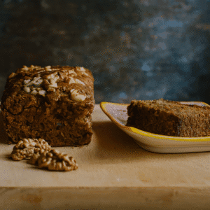 Carrot walnut cake